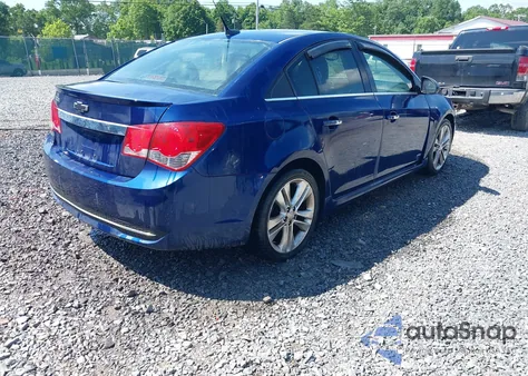 2012 Chevrolet Cruze Ltz z USA, uszkodzony, nr VIN 1G1PH5SC4C7252561